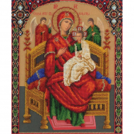 Набор для вышивания PANNA арт. CM-1557 Икона Божией Матери Всецарица 25,5х30,5 см