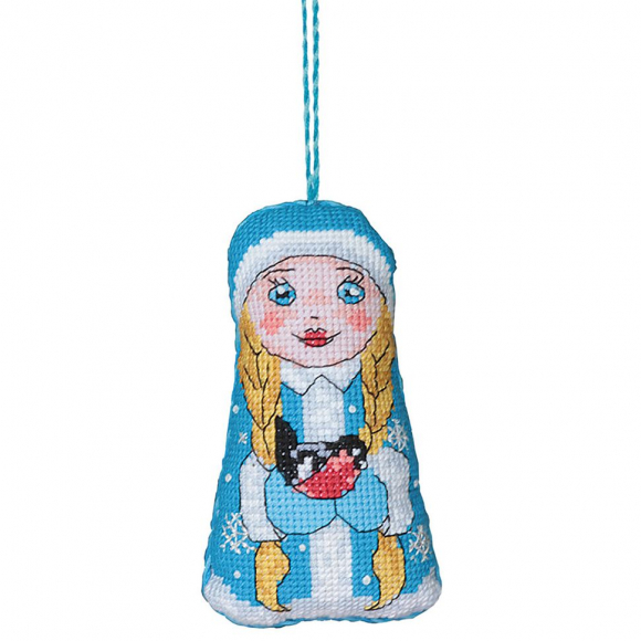 Набор для вышивания PANNA арт. IG-1430 Игрушка. Снегурочка 6х10 см Набор для вышивания PANNA арт. IG-1430 Игрушка. Снегурочка 6х10 см