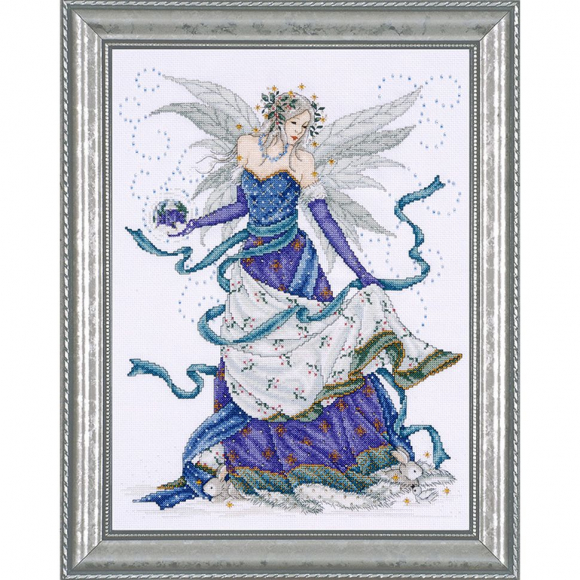 Набор для вышивания DESIGN WORKS арт.2739 Фея льда 30,5х38 см