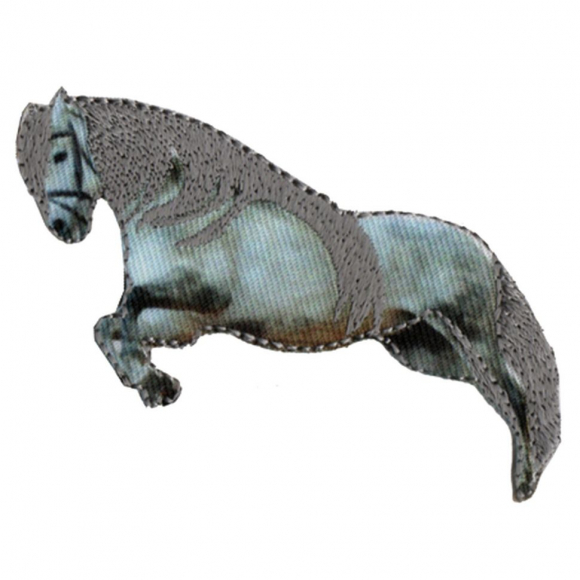 Термоаппликация HKM "Pony steigend wei?"