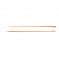 47264 Knit Pro Спицы прямые для вязания Zing 2,75мм/30см, алюминий, 2шт