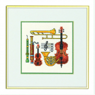 Набор для вышивания EVA ROSENSTAND арт.12-947 Музыка 25х25 см