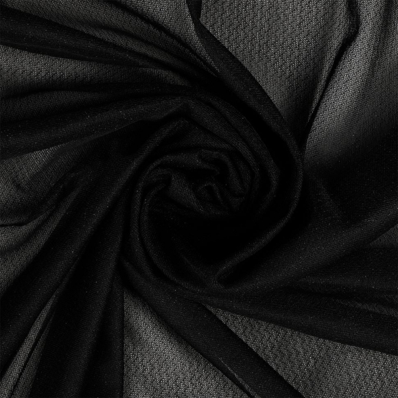 Дублерин НАРЕЗКА IdealTex эластичный 42г/м? 3508BL черный 150см уп.10м