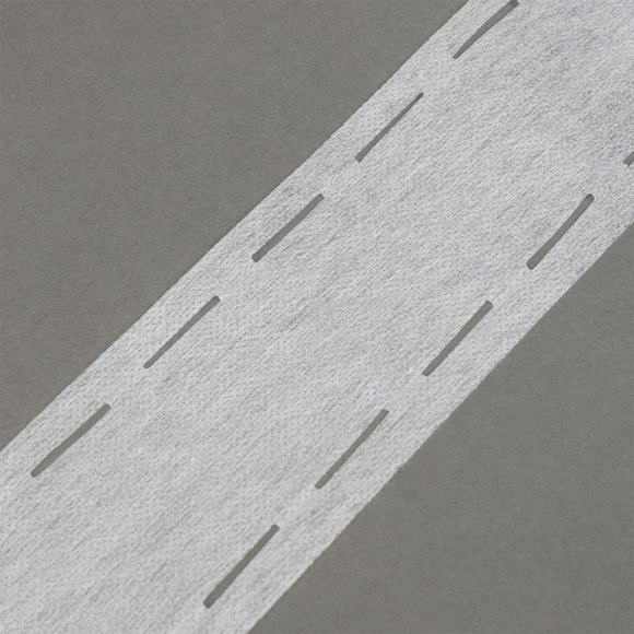 Лента Idealtex корсажная клеевая 60мм 10-40-10 цв.белый 40гр арт.6760W рул.100м Лента Idealtex корсажная клеевая 60мм 10-40-10 цв.белый 40гр арт.6760W рул.100м