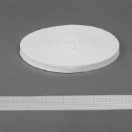 Тесьма вязаная окантовочная 14мм арт.01с2081 цв.белый уп.30м Тесьма вязаная окантовочная 14мм арт.01с2081 цв.белый уп.30м