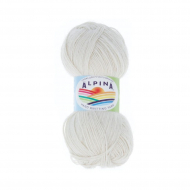 Пряжа ALPINA ROLAND (100% альпака) 4х50г/200м цв.20 белый (натуральный)
