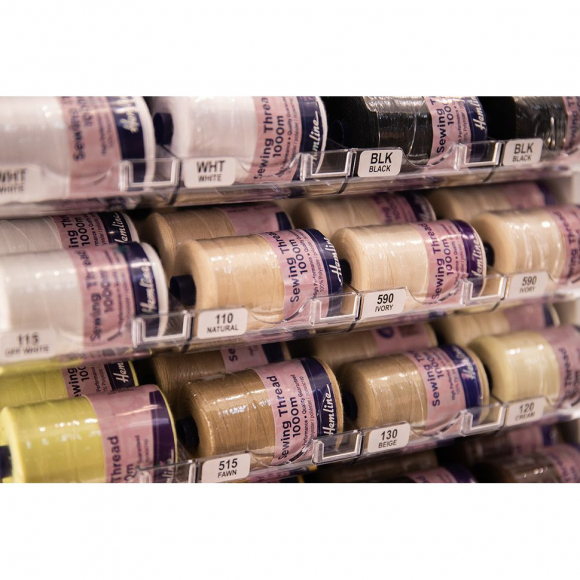 184033_Стенд нити универсальной HEMLINE 1000 м, 45 цветов