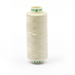 Нитки Dor Tak бытовые 40/2 полиэстер 366м цв.638 экрю