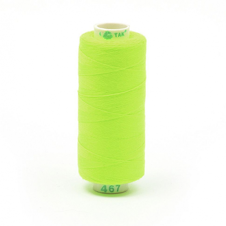 Нитки Dor Tak бытовые 40/2 полиэстер 366м цв.467 зеленый