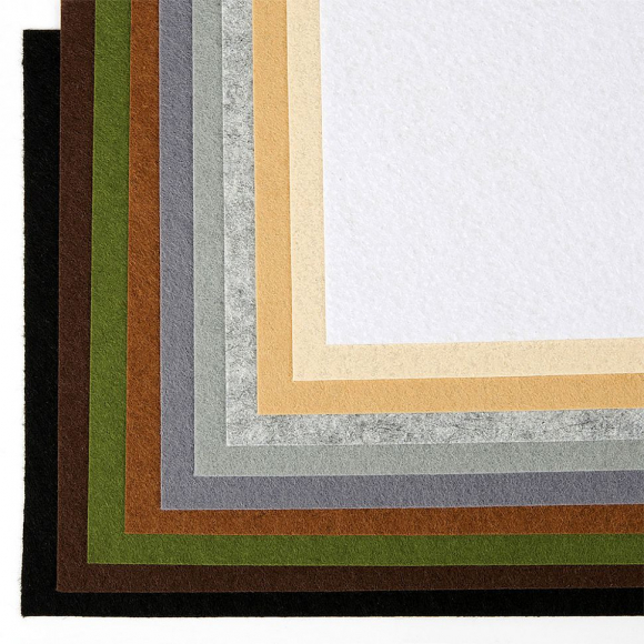 Набор листового фетра (жесткий) Magic 4 Hobby 1мм 20х30см арт.FLT-HA9 уп.10 листов цв.темное ассорти Набор листового фетра (жесткий) Magic 4 Hobby 1мм 20х30см арт.FLT-HA9 уп.10 листов цв.темное ассорти