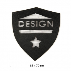 Аппликации пришивные КАРМАН экокожа DESIGN арт.TBT.ПРИШ.1.4 65х70мм