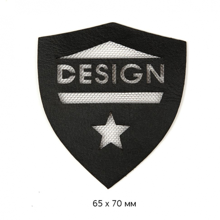 Аппликации пришивные КАРМАН экокожа DESIGN арт.TBT.ПРИШ.1.4 65х70мм