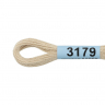 Нитки для вышивания Gamma мулине (3173-6115) 100% хлопок 24 x 8 м цв.3179 бежевый