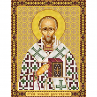Набор для вышивания бисером НОВА СЛОБОДА арт.С9214 Св.Геннадий 18х23 см
