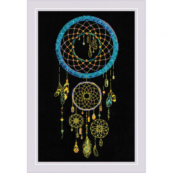 Набор для вышивания РИОЛИС арт.1803 Ловец снов 25х40 см