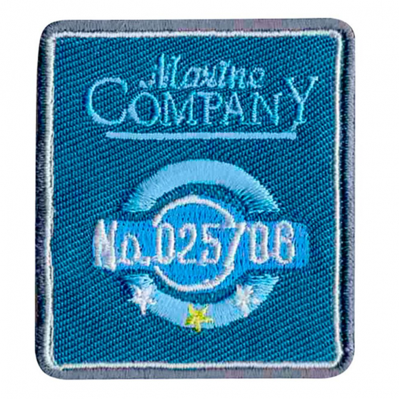 Термоаппликация HKM "Морская компания цвет светлая джинса"