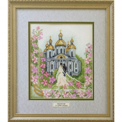 91281_Вышитая картина "Венчание"