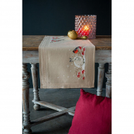 Набор для вышивания VERVACO арт.PN-0194650 Дорожка Зайчик в снегу 40х100 см