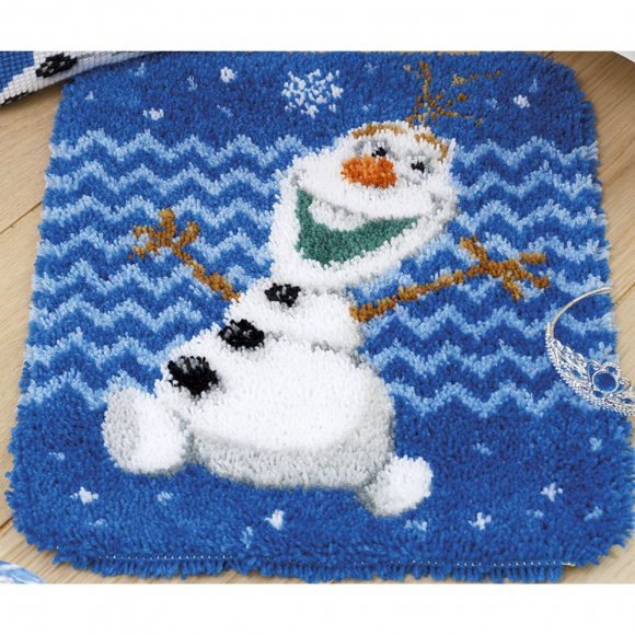 Набор для вышивания VERVACO арт.PN-0166274 Коврик Олаф Disney 47х54 см Набор для вышивания VERVACO арт.PN-0166274 Коврик Олаф Disney 47х54 см