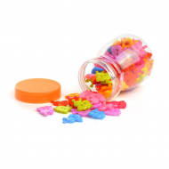 Пуговицы пластик Улитки, TBY-011 цв.ассорти 20L-12,5мм, 2 прокола, 25 г