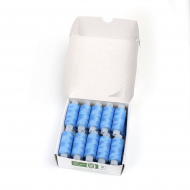 Нитки армированные 45ЛЛ 200 м цв.2308 голубой Нитки армированные 45ЛЛ 200 м цв.2308 голубой