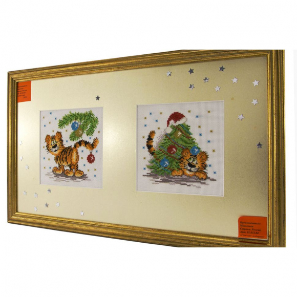22427_Вышитая картина "Символ года 2010"