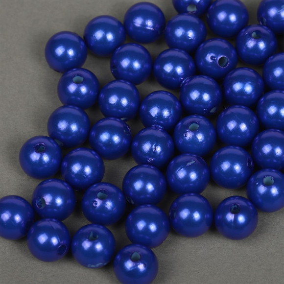 Бусины MAGIC 4 HOBBY круглые перламутр 12мм цв.A33 синий уп.50г (53шт) Бусины MAGIC 4 HOBBY круглые перламутр 12мм цв.A33 синий уп.50г (53шт)