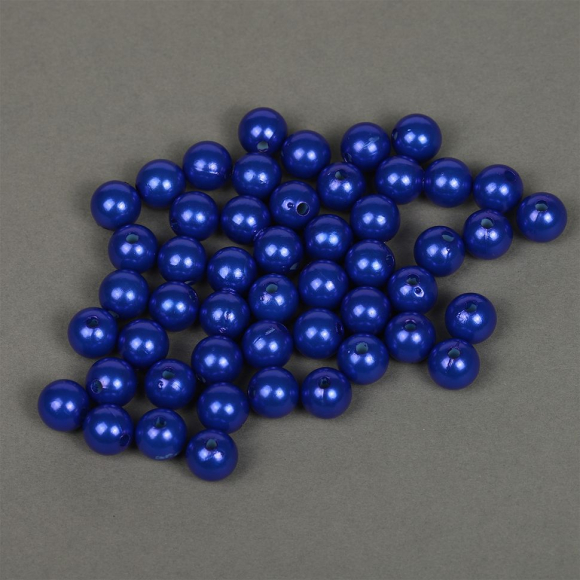 Бусины MAGIC 4 HOBBY круглые перламутр 12мм цв.A33 синий уп.50г (53шт) Бусины MAGIC 4 HOBBY круглые перламутр 12мм цв.A33 синий уп.50г (53шт)