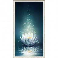 Рисунок на ткани КОНЁК арт. 8512 Кувшинка 25х45 см