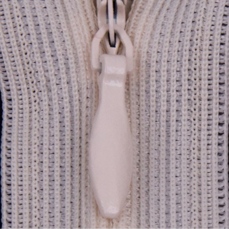 Молния потайная нераз 50см S-123 бежевый молочный SBS уп.100шт