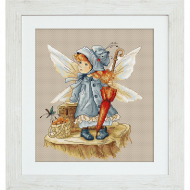 Набор для вышивания LUCA-S арт. B1110 Фея 18х20,5 см Набор для вышивания LUCA-S арт. B1110 Фея 18х20,5 см