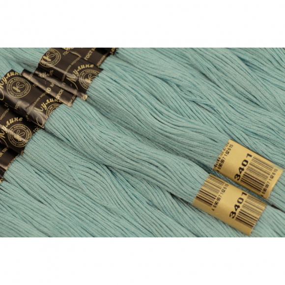 Нитки мулине цв.3401 12х10м С-Пб