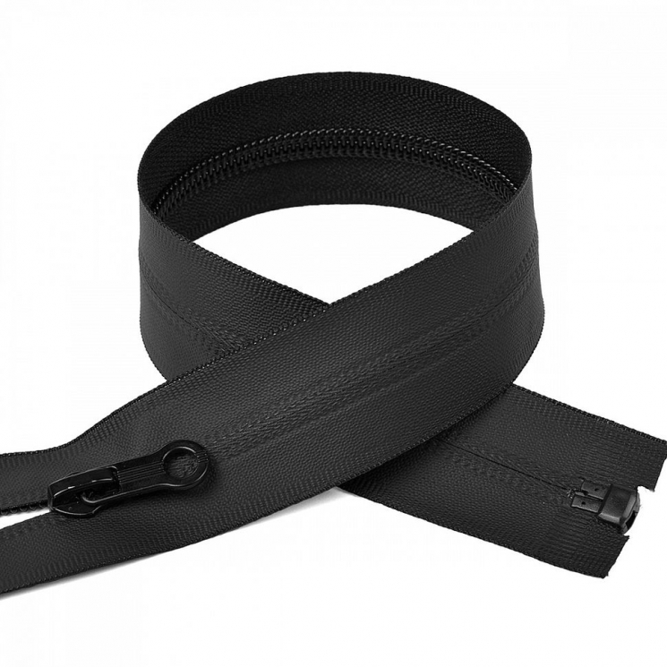 Молния MaxZipper спираль №7-N водонепроницаемая 90см цв.F322 черный уп.50шт