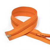 Молния MaxZipper пласт. спираль №5-N 55см цв.F158 св.оранжевый уп.50шт