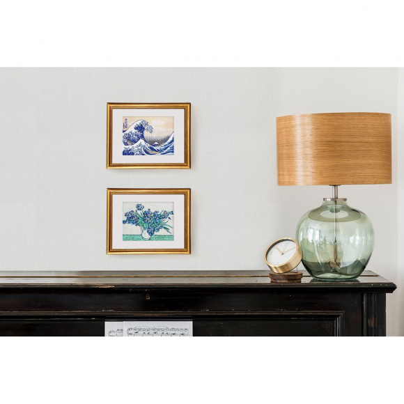 Набор для вышивания PANNA Живая картина арт. MET-JK-2267 Большая волна в Канагаве 15х10 см