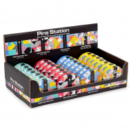 161395_Булавки в жестяных коробочках, набор 28 шт в картонном цветном дисплее