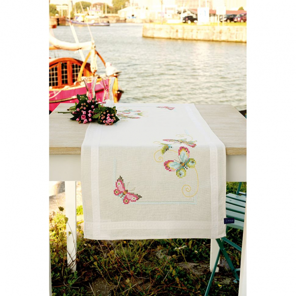 Набор для вышивания дорожки "Бабочки"