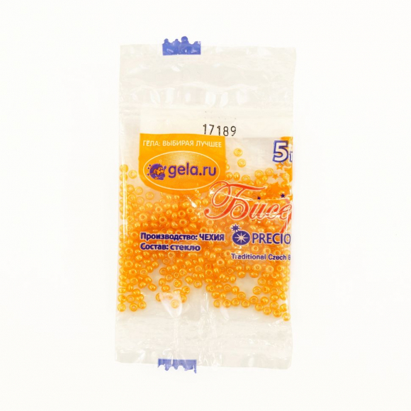 Бисер №10, 5 г., цвет 17189