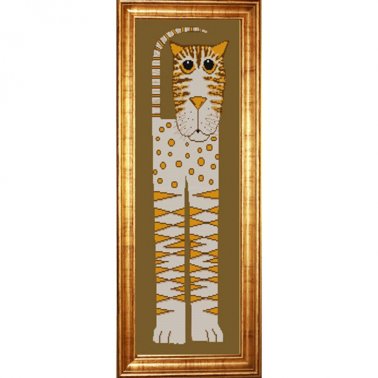 Рисунок на ткани (Бисер) КОНЁК арт. 9934 Саванна 4 25х65 см