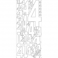 58078_Наклейки контурные "Цифры с №4"