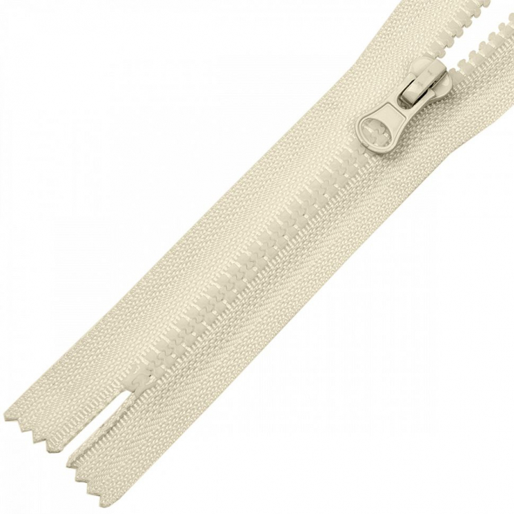 Молния MaxZipper трактор №5 1 замок усил.зв., 18см н/р, цв.F306 св.бежевый уп.50шт