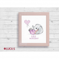 Набор для вышивания с рамкой в комплекте LUCA-S арт. R04 23х24,5 см