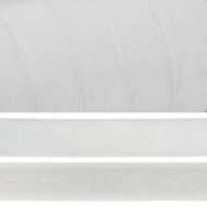 Лента бархатная арт.TBY.LB2502 нейлон шир.25мм цв.белый уп.20м