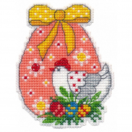 Набор для вышивания ОВЕН арт. 1463  Магнит. Курочка 7х9 см