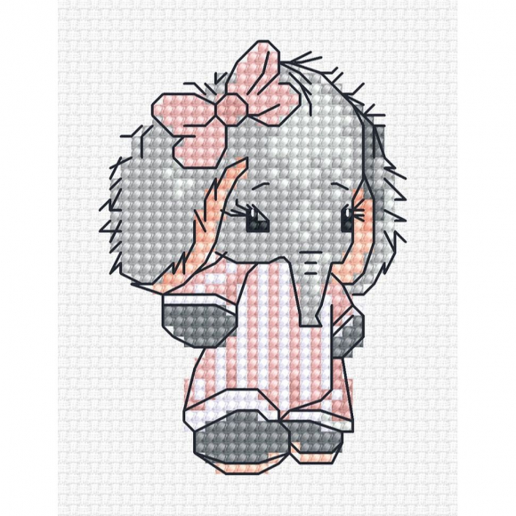 Набор для вышивания LUCA-S арт. M04 Моя первая вышивка