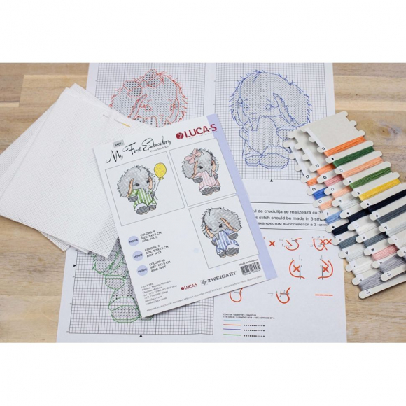 Набор для вышивания LUCA-S арт. M04 Моя первая вышивка