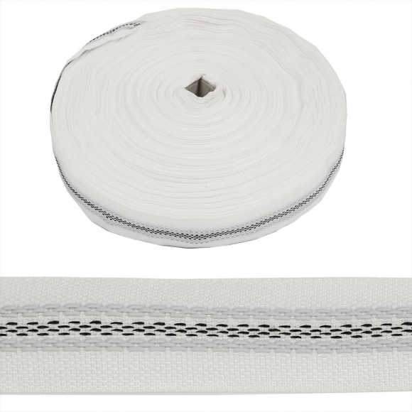 Корсаж брючный с латексной нитью 20мм Ш20Б-50 уп.50м Корсаж брючный с латексной нитью 20мм Ш20Б-50 уп.50м