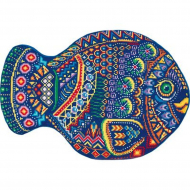 Набор для вышивания PANNA арт. PD-7199 Подушка. Моя рыбка 44,5х32,5 см