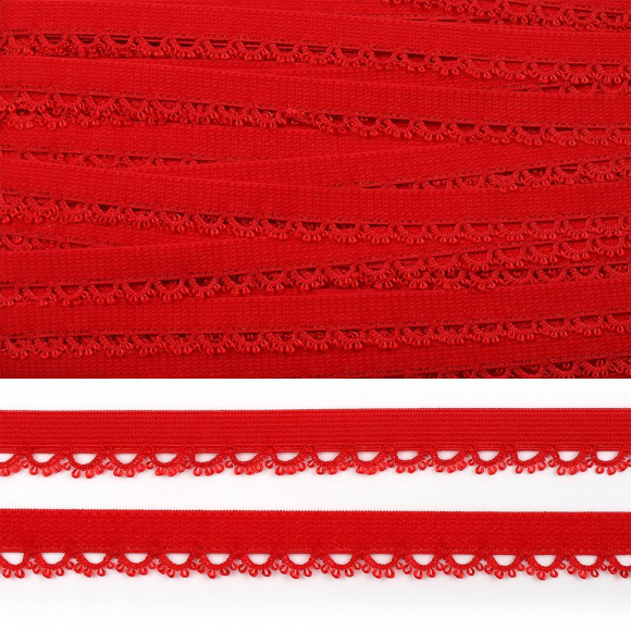 Резинка TBY бельевая арт.ЕТТ 15мм SD163 красный уп. 50м