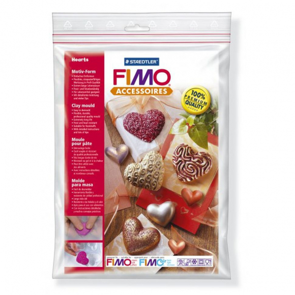 FIMO Формочки для литья Сердца арт.8742 26